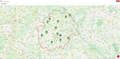 Zufinden in der SmartMap