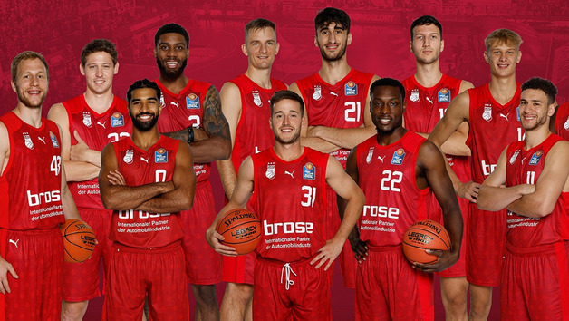 Bild Mannschaftsfoto Brose Bamberg Mannschaftsfoto Brose Bamberg