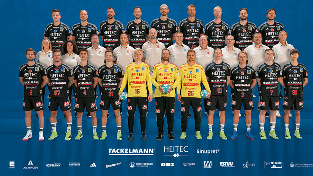 Mannschaftsfoto HC Erlangen 2023 / 2024